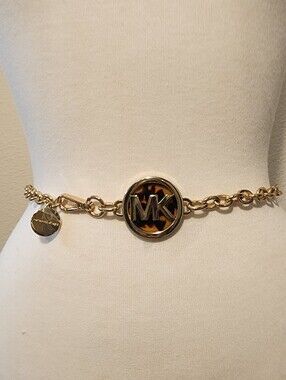 Michael Kors Metal Chain Belt